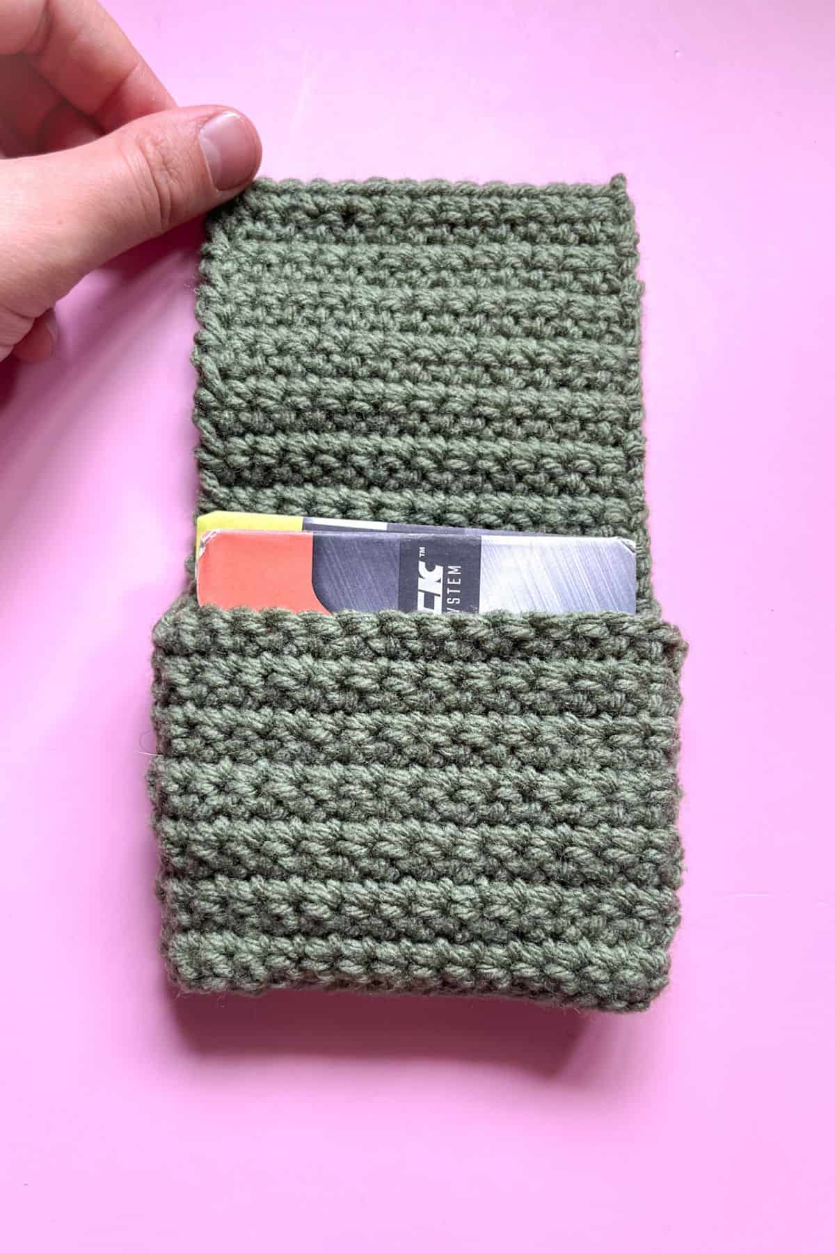 crochet wallet