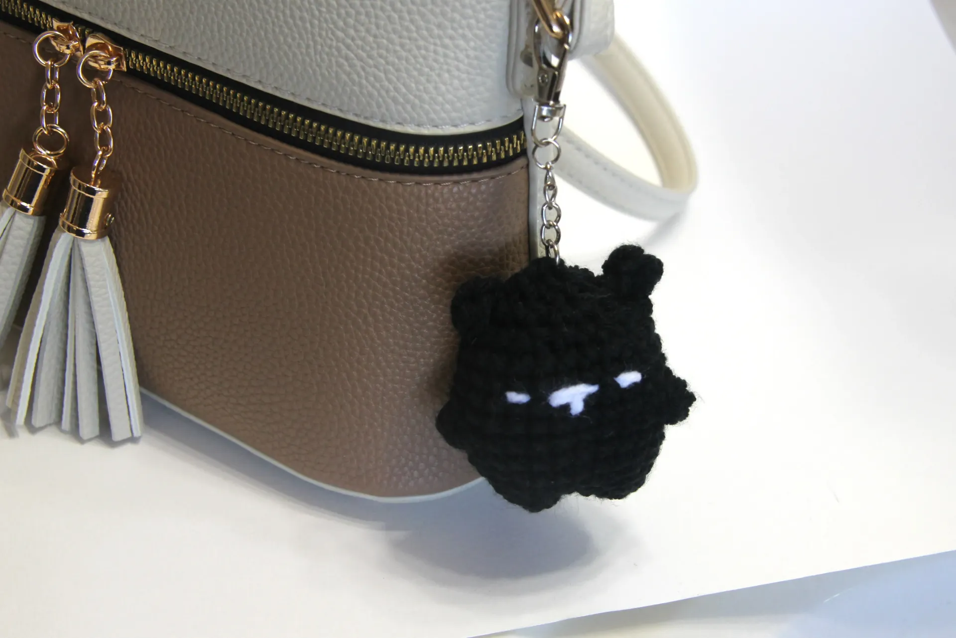Bear Keychain (Black)
