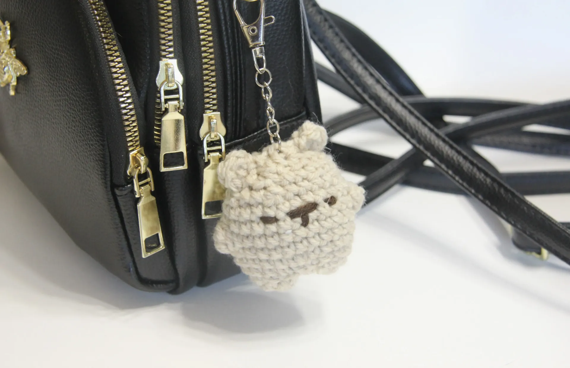 Light Brown Bear Keychain