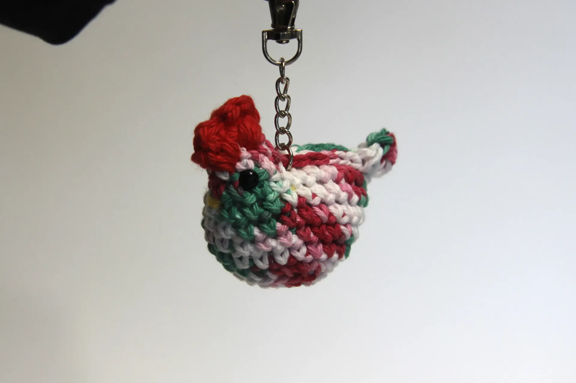 Christmas Chicken Keychain