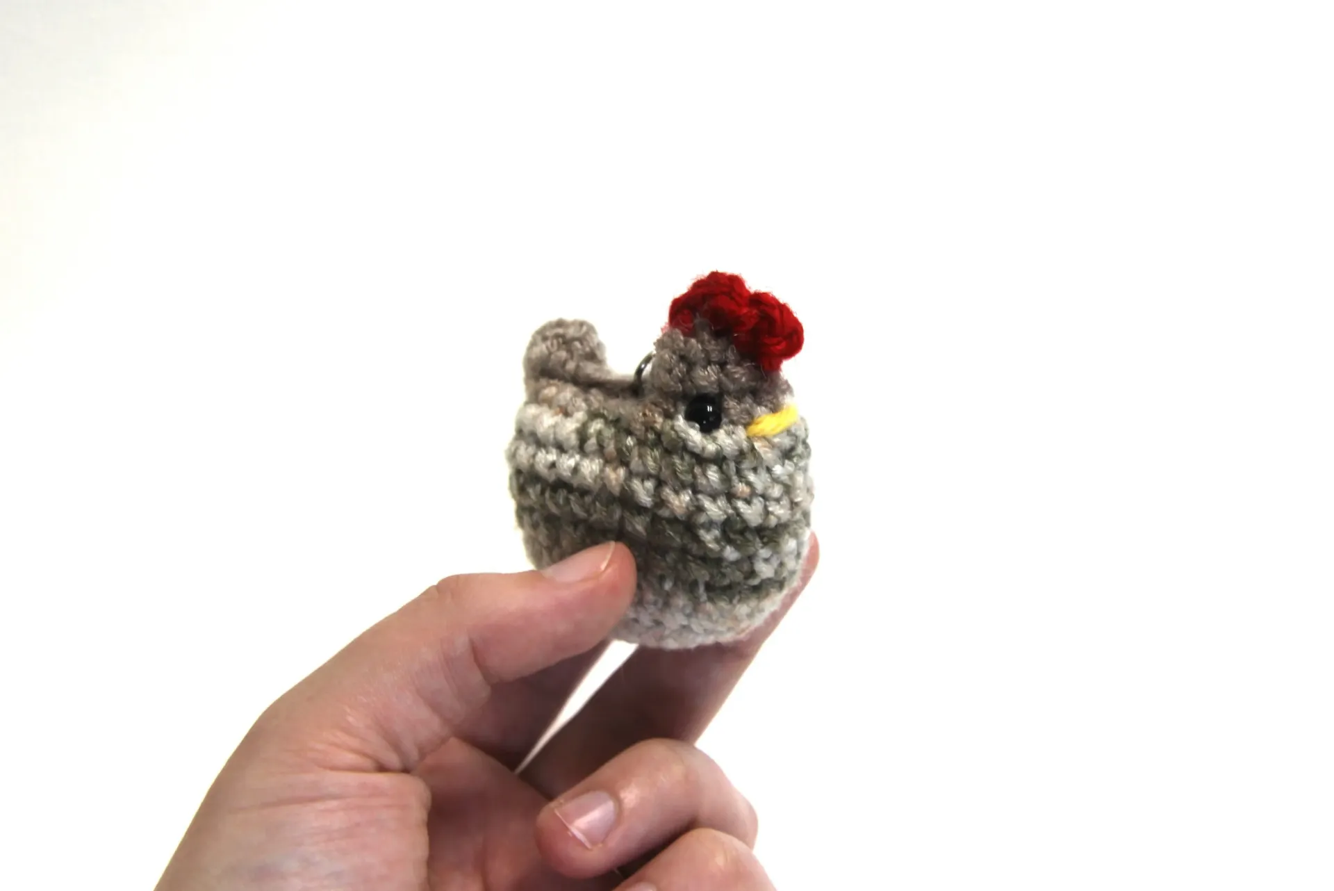 Chicken Keychain (Black)